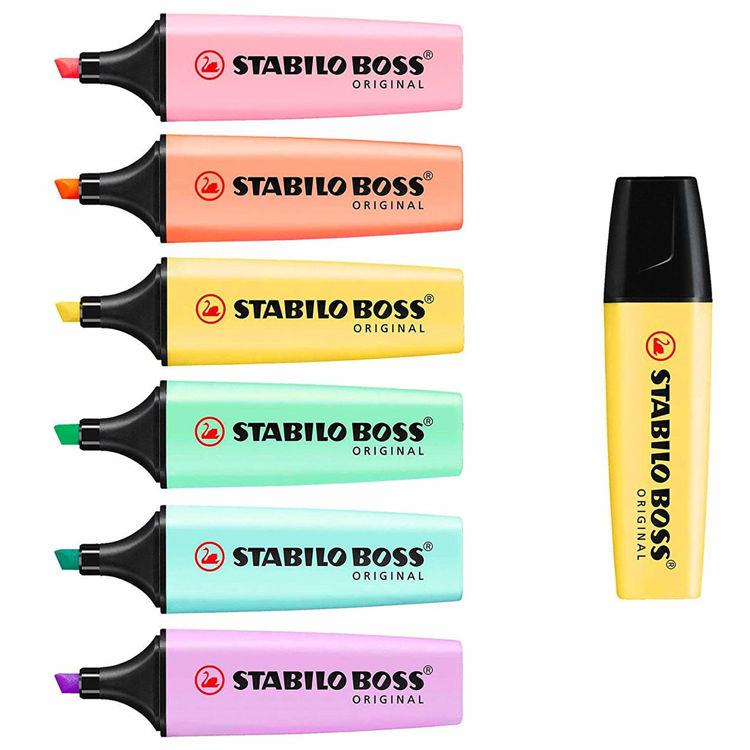 Picture of 70/33 STABILO BOSS ORIGINAL FLUORESCENT / PASTEL HIGHLIGHTER